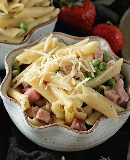 Instant Pot {Pressure Cooker} Ham & Penne Pasta