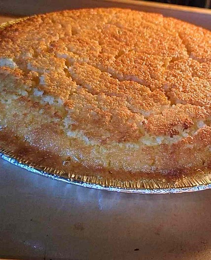 Impossible Coconut Custard Pie