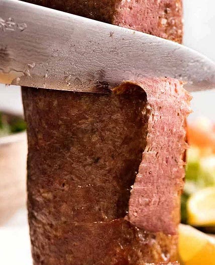 Homemade Rotisserie Doner Kebab Meat - beef or lamb!
