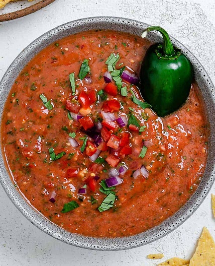 5 Minute Restaurant Style Blender Salsa