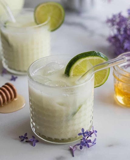 Brazilian Limeade with Coconut Milk