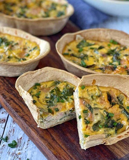 Ham & Cheese Taco Boats