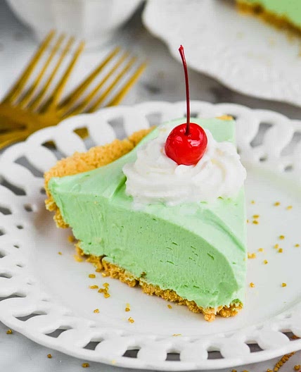 Shamrock Shake Pie