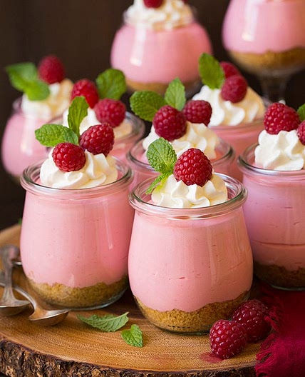 Raspberry Cheesecake Mousse