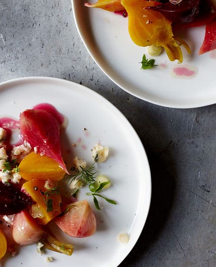 Beet & Blue Cheese Salad