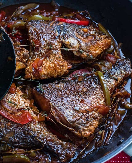Jamaican Brown Stew Fish Recipe