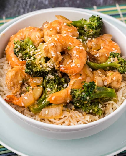 Shrimp and Broccoli