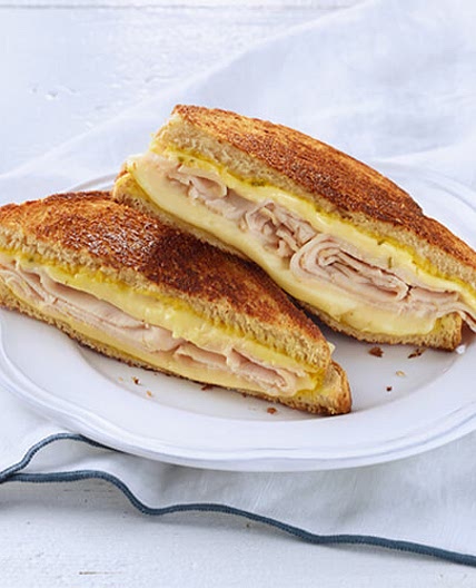 Grilled Turkey & Swiss Sandwich