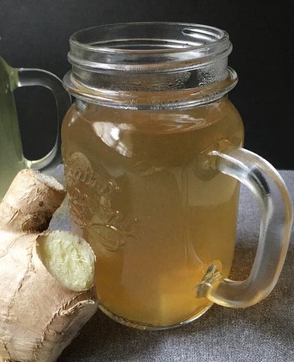 Soothing Ginger Honey Tea