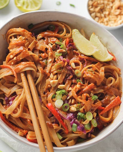 Creamy Pad Thai Noodles