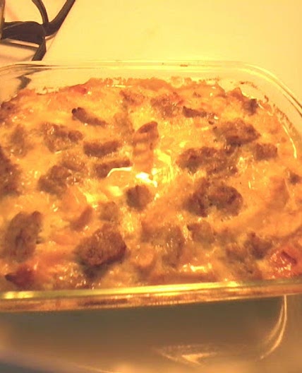 Left Over French Fry Breakfast