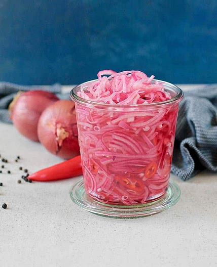 Spicy Pickled Onions