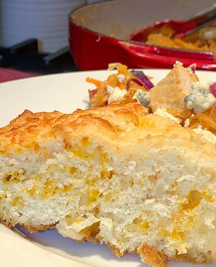 Easy Cheddar Parmesan Bread