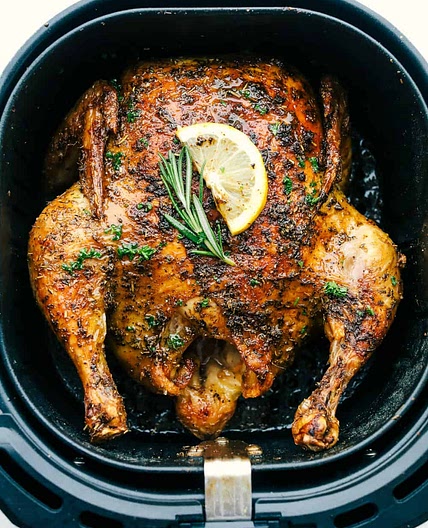 Air Fryer Whole Chicken