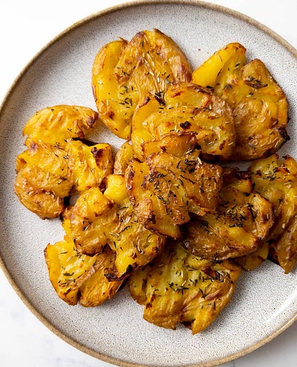 Crispy Smashed Potatoes