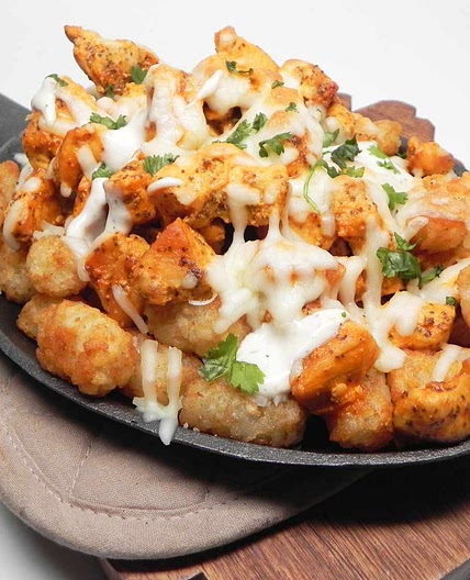 Buffalo Chicken Totchos