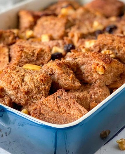 Healthy Bread Pudding Recipe