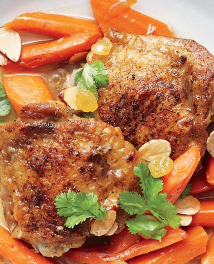 Spiced Chicken Stew with Carrots