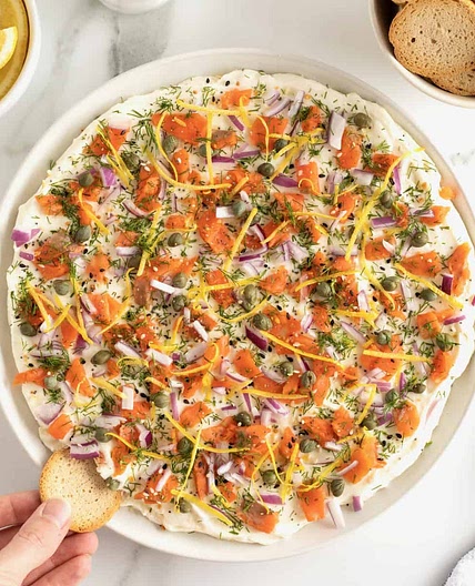 Smoked Salmon Bagel Dip