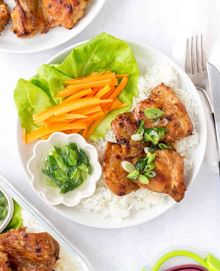 Lemongrass Chicken Thighs