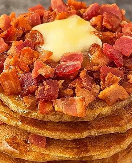 Maple Pancakes with Bacon