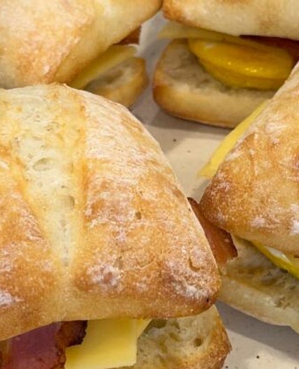 Copycat Starbucks Bacon Gouda Breakfast Sandwich