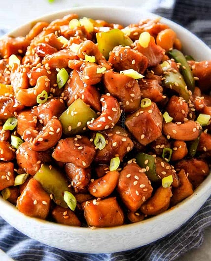 Slow Cooker Cashew Chicken