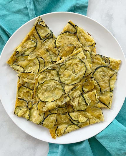 Vegan Zucchini Scarpaccia