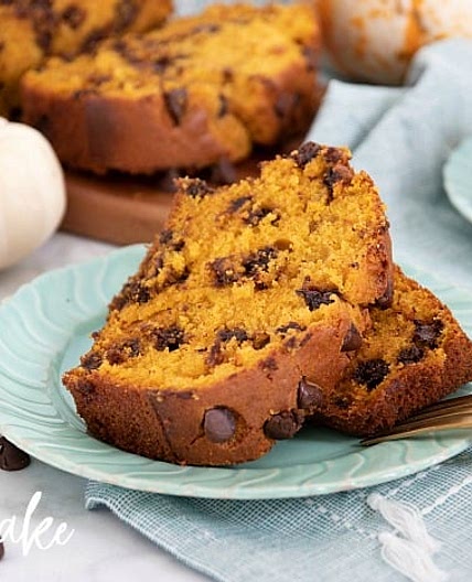 Pumpkin Chocolate Chip Bread