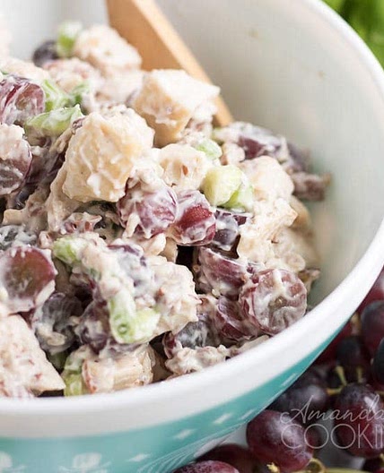 Chicken Salad with Grapes