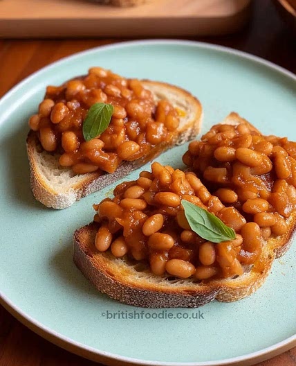 Classic British Beans on Toast Recipe