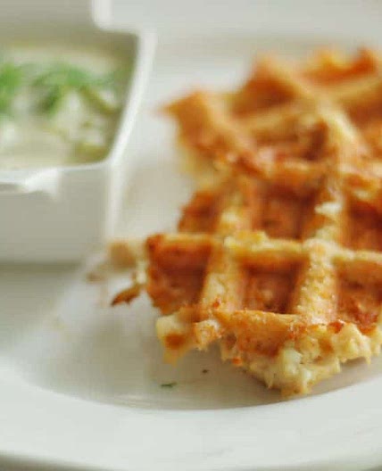 Low Carb Waffled Tuna Cakes