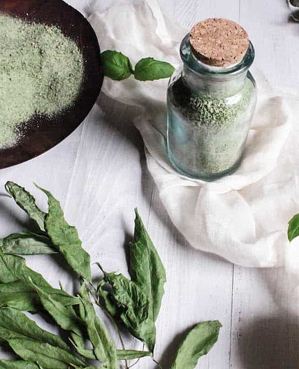 Fresh Basil & Lemon Herbed Sea Salt