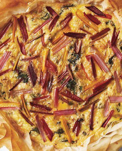 Rainbow-Chard Quiche