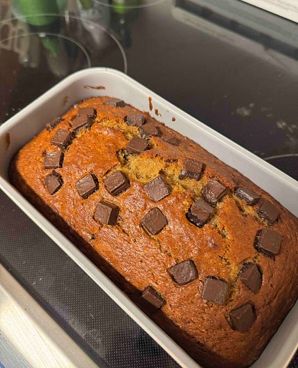 chocolate chip banana bread 