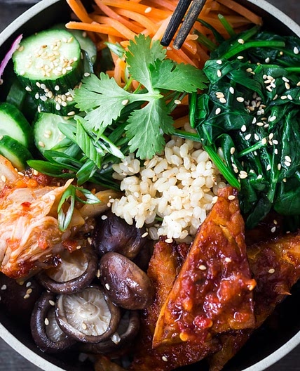 Bibimbap Recipe (Korean Rice Bowl)
