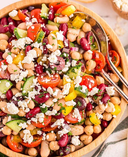 Mediterranean Bean Salad