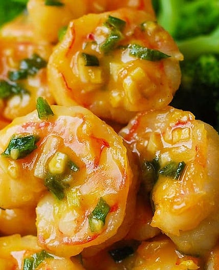 Honey Mustard Garlic Shrimp