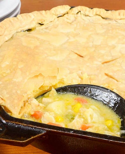 Cast Iron Skillet Chicken Pot Pie