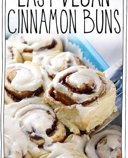 Easy Vegan Cinnamon Buns