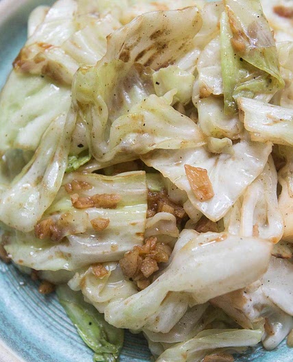 Galam Plee Pad Nam Pla (Thai Stir-Fried Cabbage With Fish Sauce and Garlic) Recipe