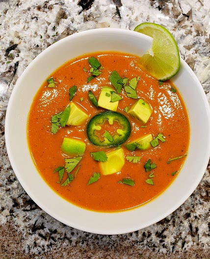 Butternut squash chili soup