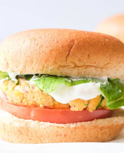 Chickpea Patties (Vegan Chickpea Burgers)