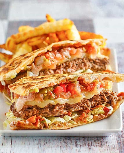 Applebees Quesadilla Burger