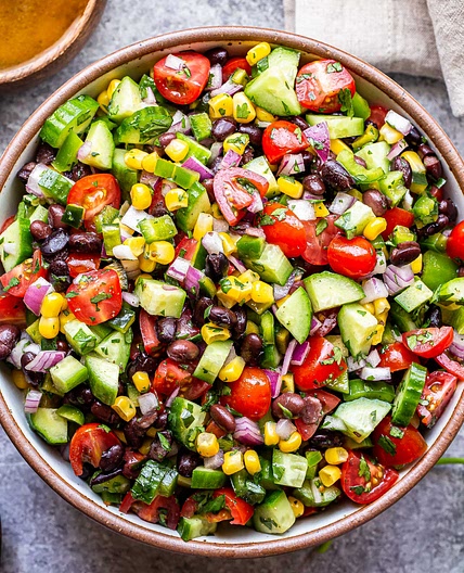 Black Bean & Corn Salsa Salad