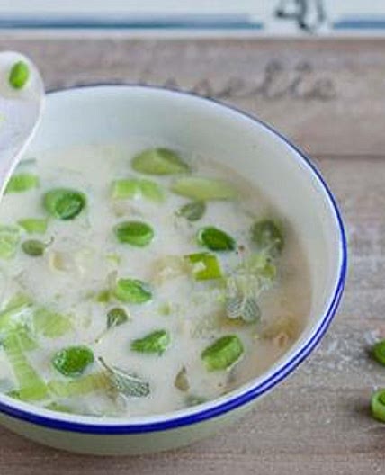Celeriac and Leek Soup