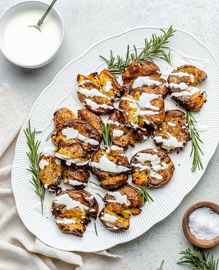 Crispy Smashed Potatoes