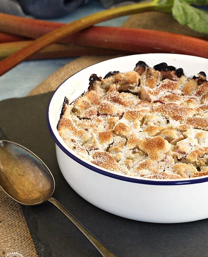 Rhubarb Pudding