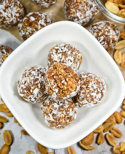 Coconut Date Balls