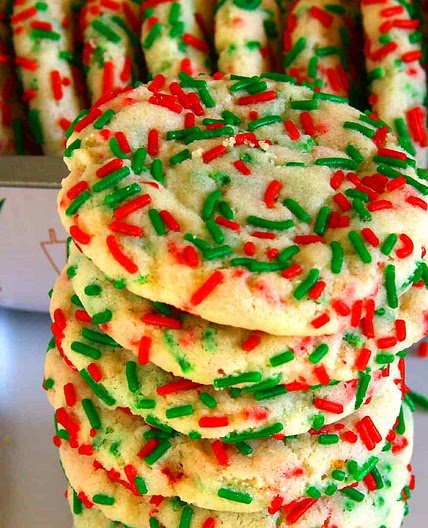 Christmas Confetti Cookies